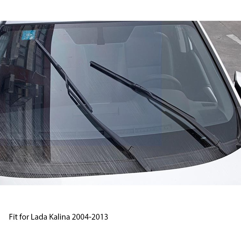 1 Set Karet Wiper Kaca Depan Mobil Untuk Lada Kalina 2013 2012 2011 2010-2004