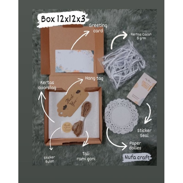 

PAKET LENGKAP PACKAGING HAMPERS/ GIFT BOX/ KADO/ HADIAH