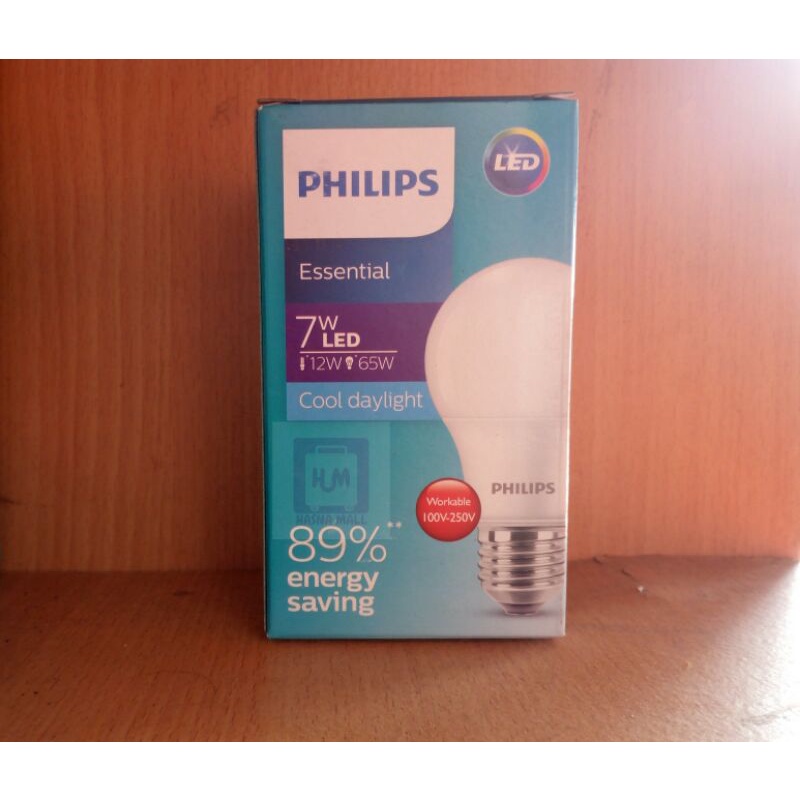 Lampu Philips Led Essential 7 watt