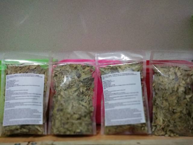 (60gr) Teh Daun Jati Cina Jati Belanda Pelangsing Alami Diet Herbal Teh Peluntur Lemak 40gr