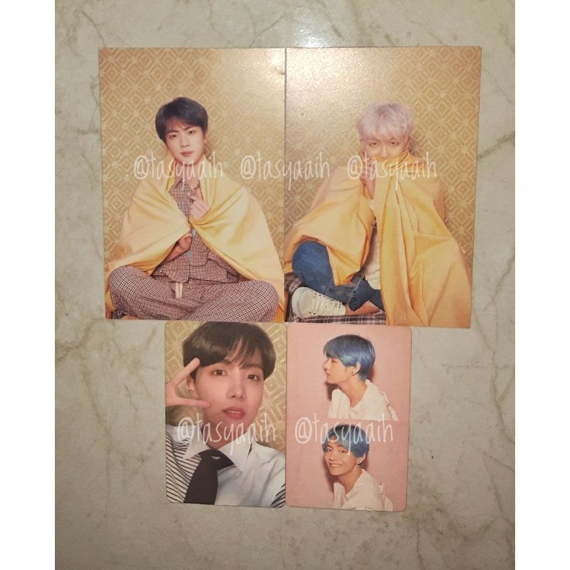 WTS / want to sell: BTS PERSONA [PC PERSONA : V, Jhope] [POSTCARD: JIN, RM]