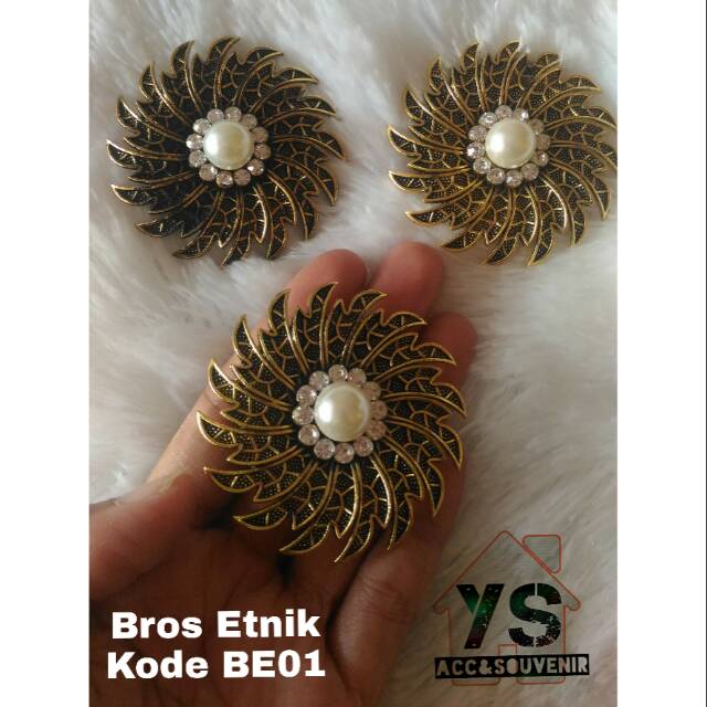 Bros Hijab / bros etnik / aksesoris / souvenir