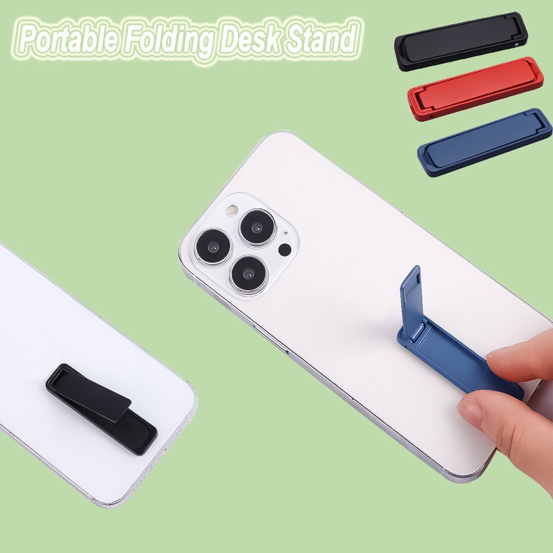 Bracket Stand Meja Lipat Mini Portable Holder Handphone / Tablet Universal Multi Sudut Adjustable Bahan Zinc Alloy