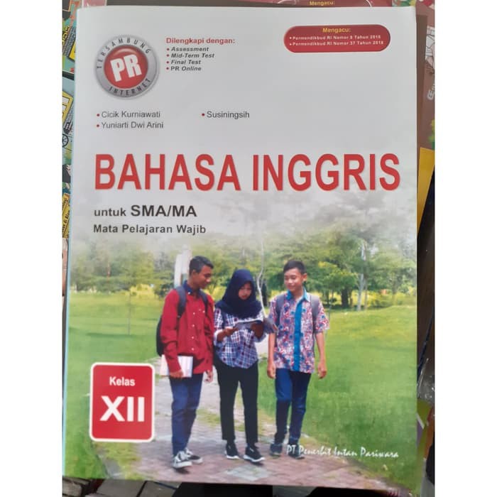 PR INTAN PARIWARA BAHASA INGGRIS KELAS 12 SMA WAJIB Revisi