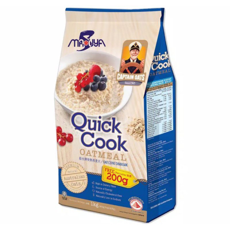 

Captain Oats Quick Cook 800gr/Import