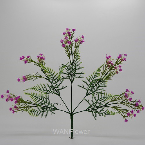 WANFLOWER Daun Pakis BabyBreath X5 * MAGENTA