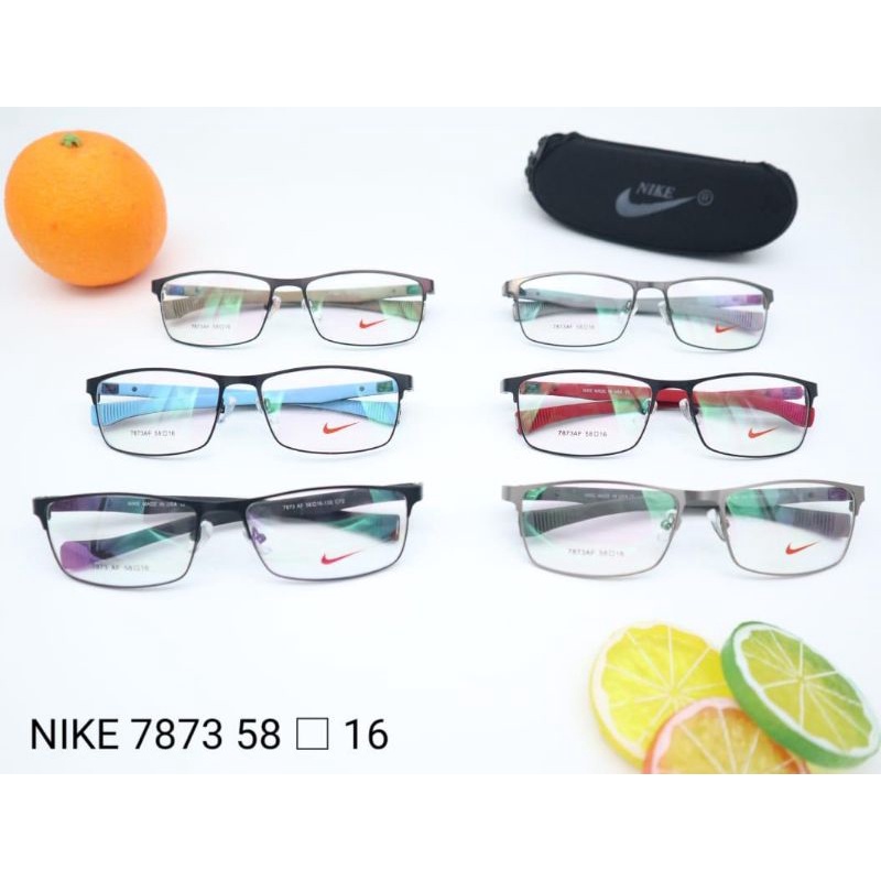 Frame Paket Photocromic / Blueray Kacamata NIKE 7873 Magnet