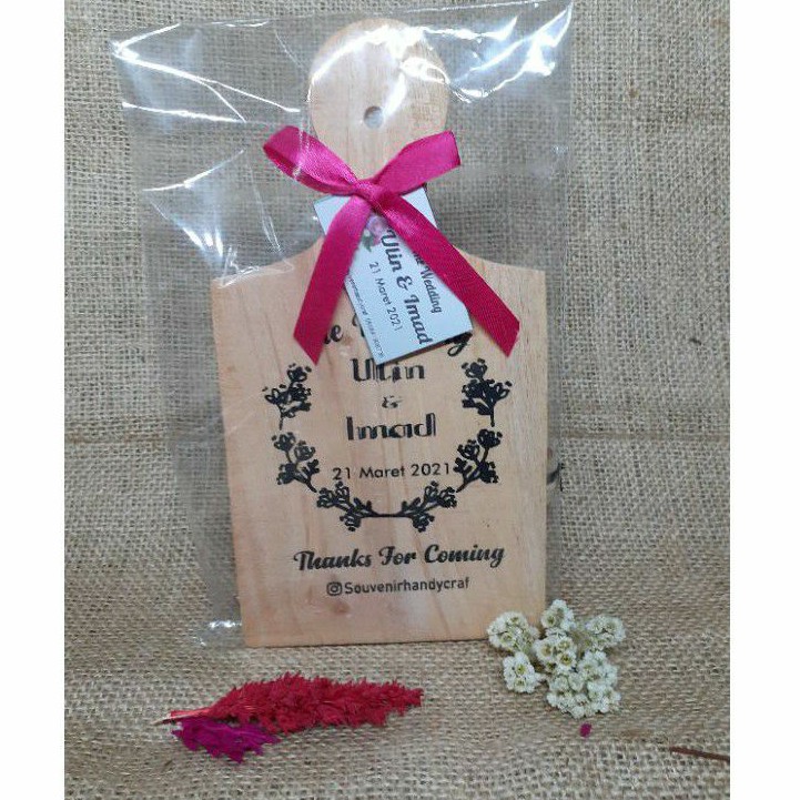 Souvenir PROMO talenan medium 10x20 Plus Kemas CANTIK