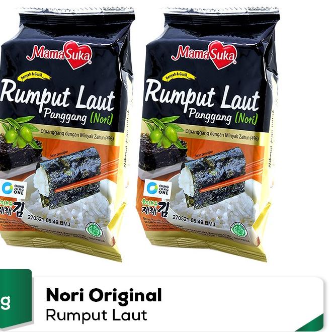 

BAYAR DITEMPAT✔️[Bundling] Paket Double MamaSuka Rumput Laut isi 4 - 2 pack|SQ9