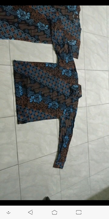 Kemeja Batik Pria Lengan Panjang Size M L Xl Xxl Xxxl Bswart