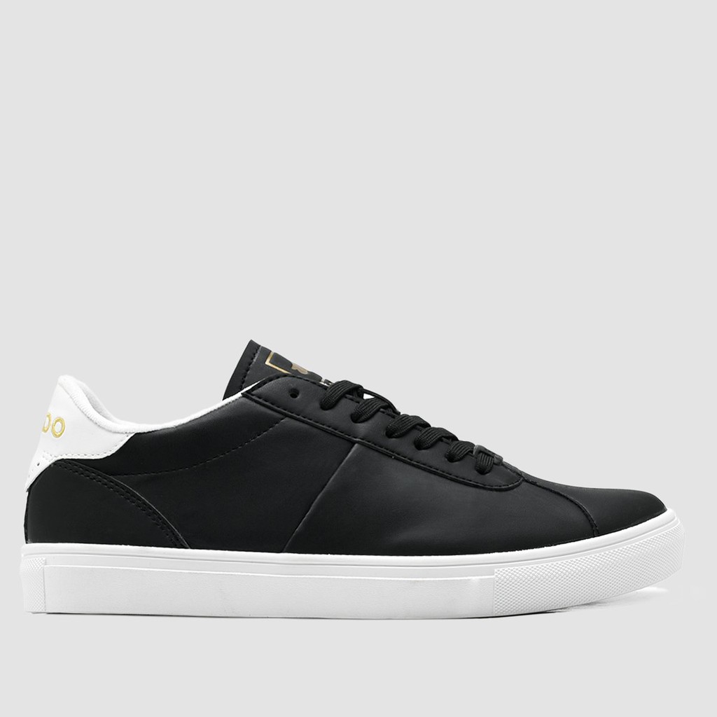 Sepatu Pria Brodo Corte [Black WS/Black BS/White WS] Produk Lokal Indonesia-1