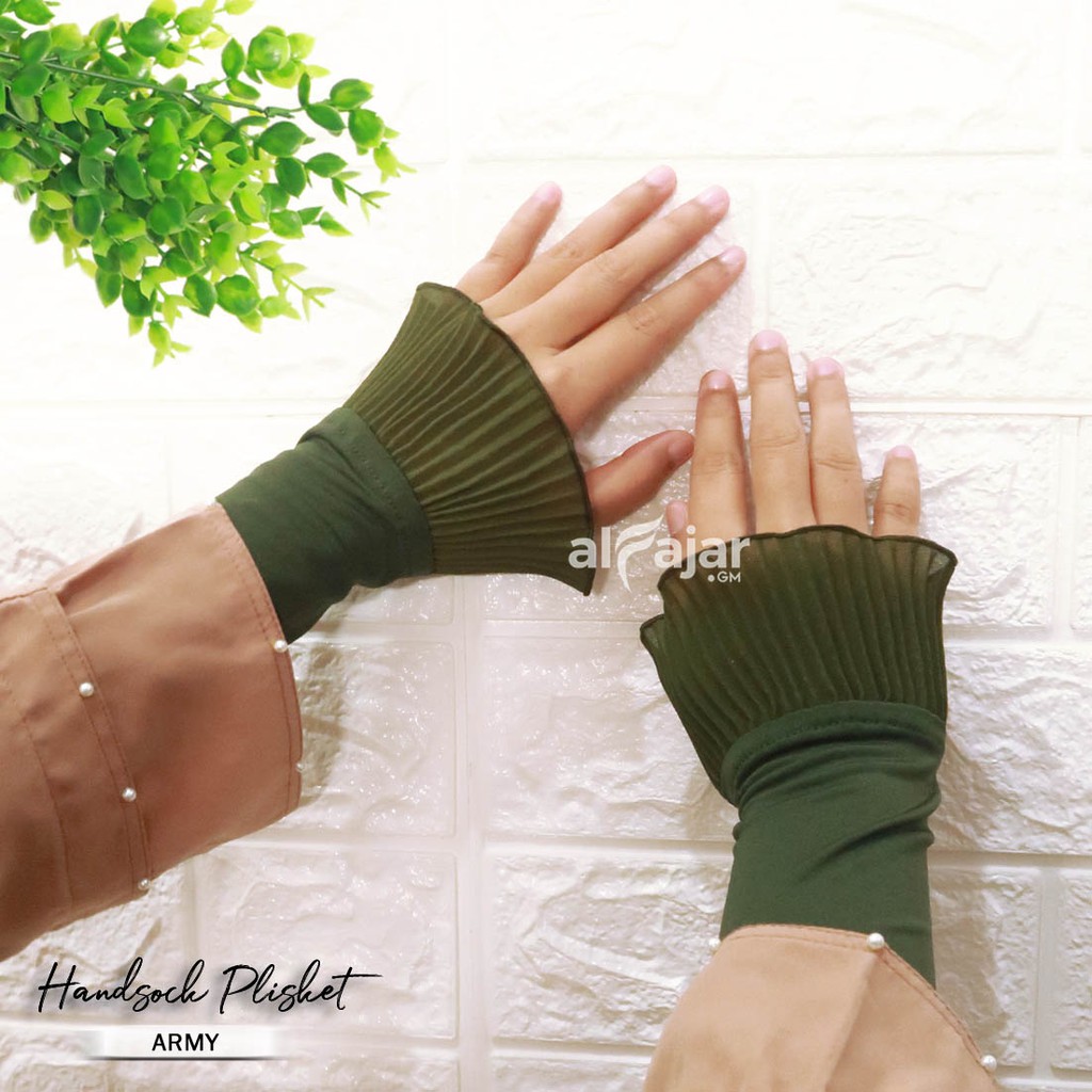 Handsock Plisket Murah adem by Alfajar