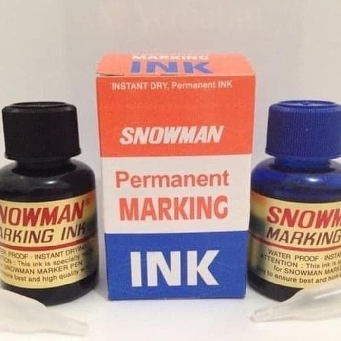 

Berkualitas Tinta Spidol/Tinta Spidol Permanen Snowman Murah