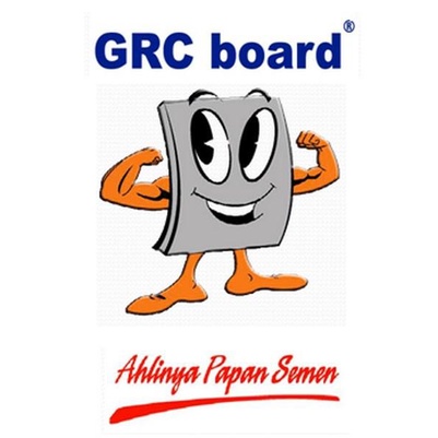 GRC BOARD 9mm 9 mm External Area Basah Luar Ruangan Bkn Papan Kalsi