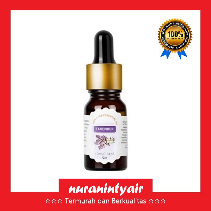 10ml Lavender Essential Oil Diffuser - Difuser Aromatheraphy Oil Minyak Esensial Refill