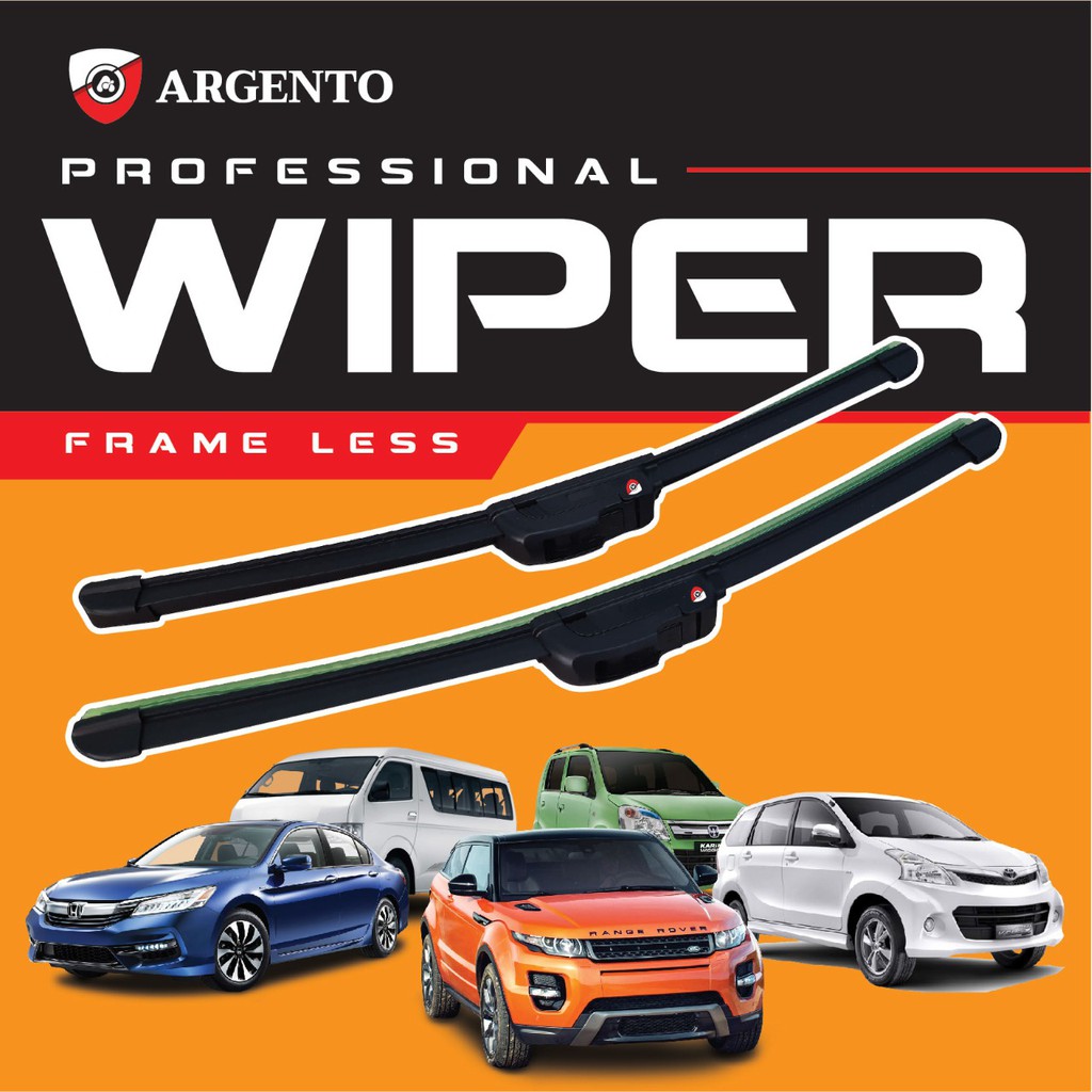 Suzuki Swift Argento Aerofit Wiper Blade Pisang 22 & 18