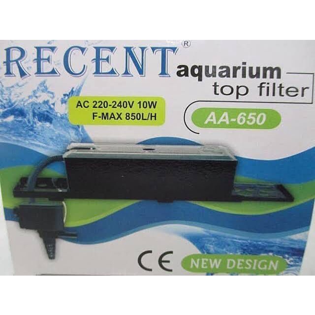 Jual BOX FILTER AQUARIUM FULL SET 650 / MESIN TOP FILTER AKUARIUM
