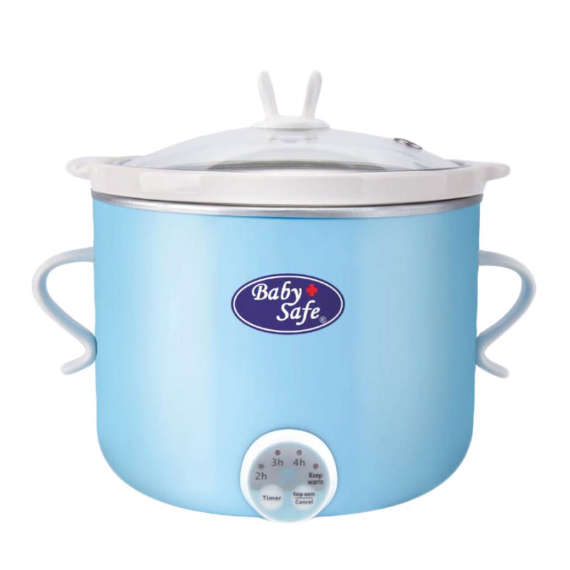 Baby Safe Slow Cooker Digital 0.8L - Blue