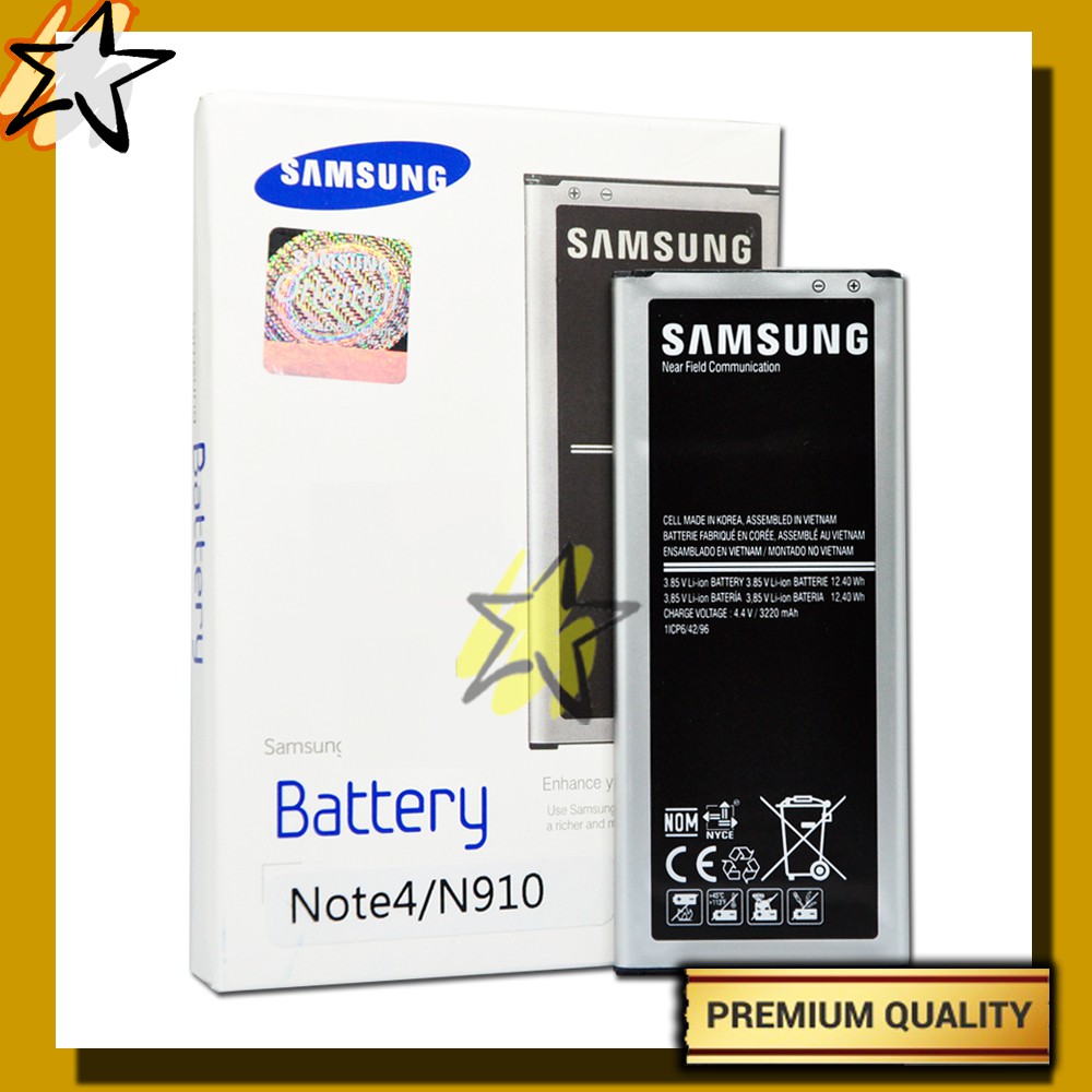 Baterai SAMSUNG NOTE 4  SAMSUNG GALAXY NOTE 4 Batre Battery Original