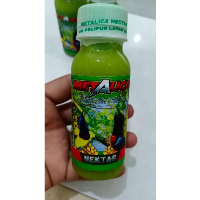 {{{{}}] METALICA NEKTAR 100ML PAKAN TANPA KROTO UNTUK KOLIBRI SUNBIRD KONIN