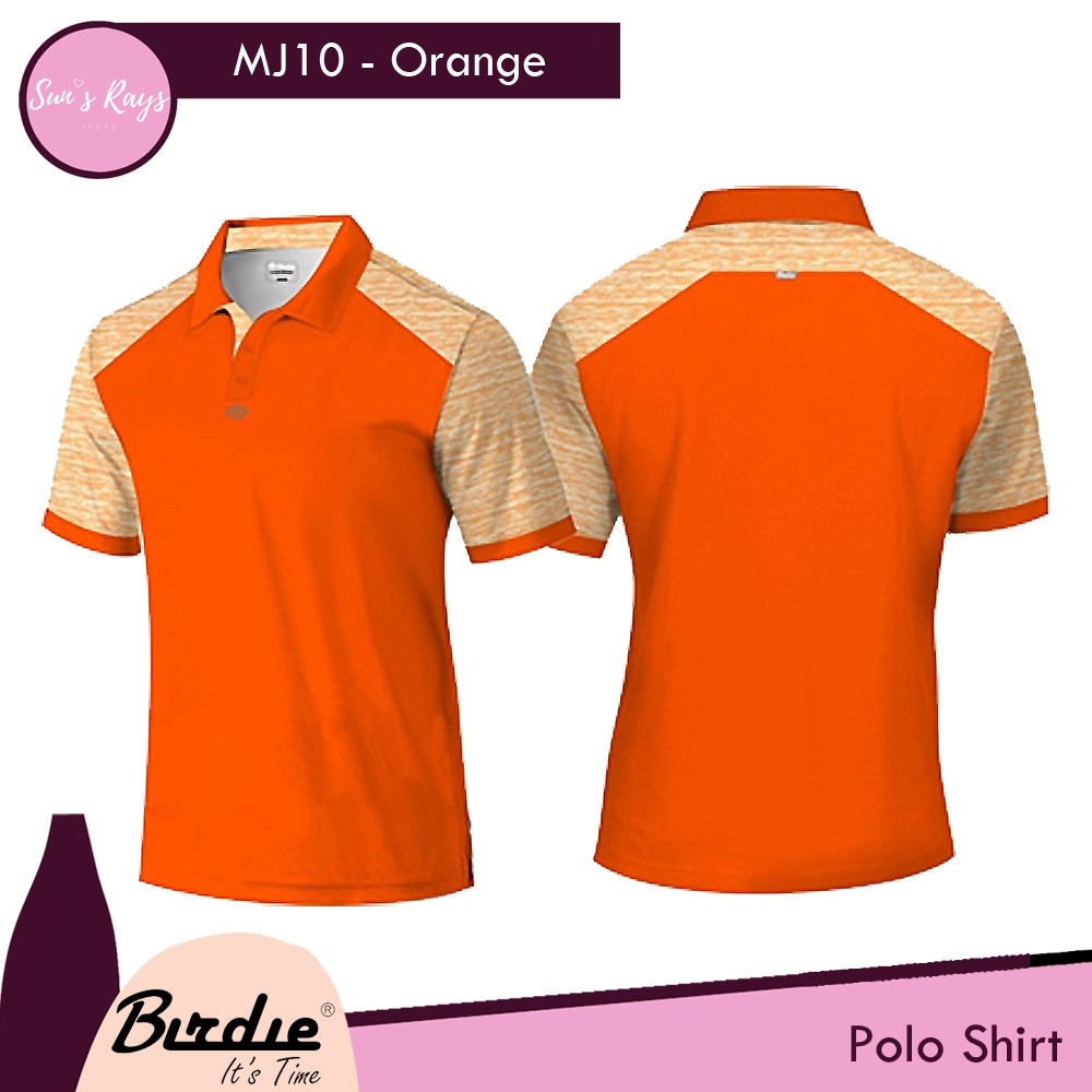 BIRDIE Matrix MJ10 Golf Shirt Male Kaos Golf Polo Pria Kaos Olahraga Kaos Atasan Berkerah Polo Shirt