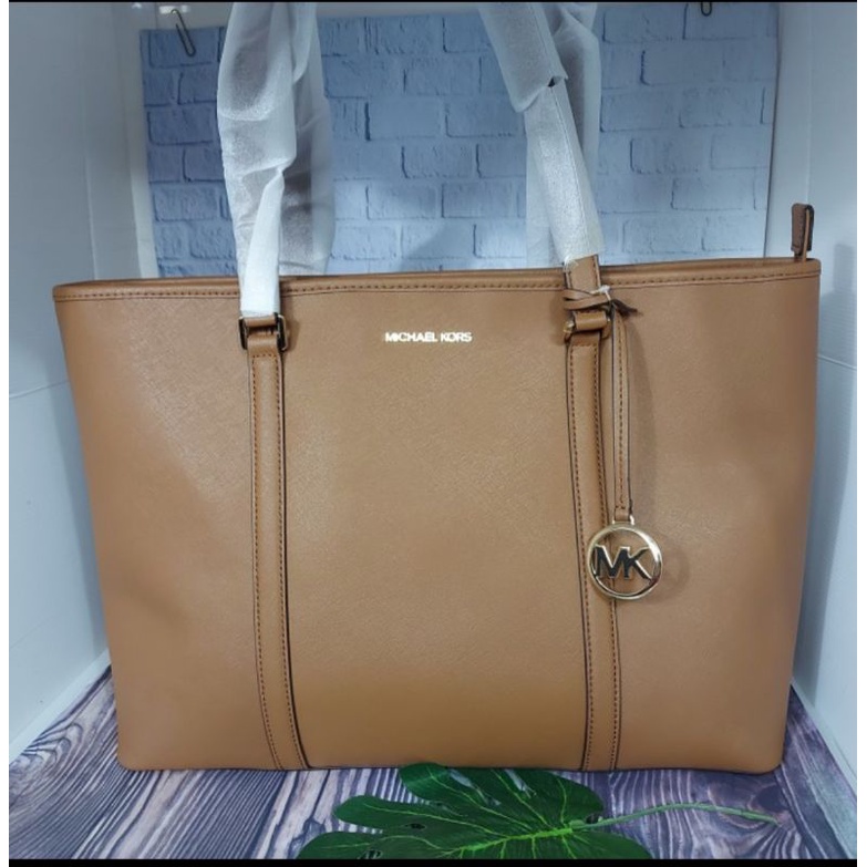 TAS WANITA MICHAEL KORS ORI MK SADY LARGE TOP ZIP TOTE