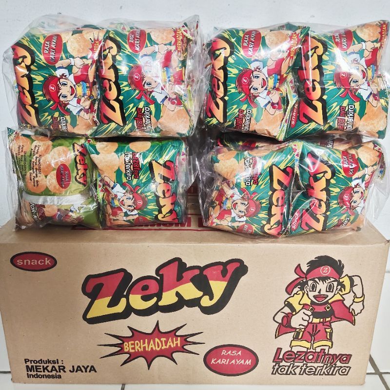 

Chiki Jadoel Zeky Kari ayam berhadiah isi 40