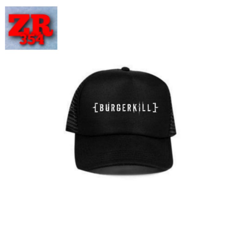 Topi BURGERKILL / topi trucker / topi BAND METAL / topi jaring / topi baseball / topi pria / topi wa