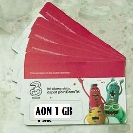 VOUCHER KUOTA THREE 1 GB MINI