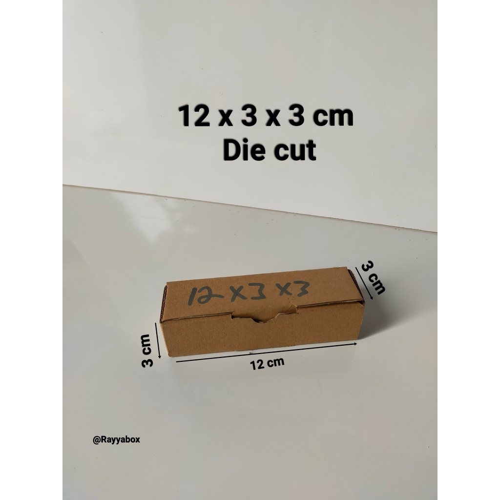 

Kardus box uk 12x3x3 cm bocaksesoris/boclipstik/karduspacking