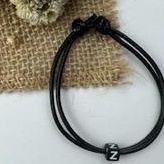 [GROSIR TERMURAH!] GELANG INISIAL HURUF DADU TALI SATIN / KOREA DAN GELANG POLOS-GELANG Z