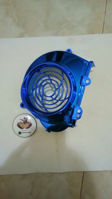 Cover tutup biru kipas beat karbu/ beat lama vario 110 blue