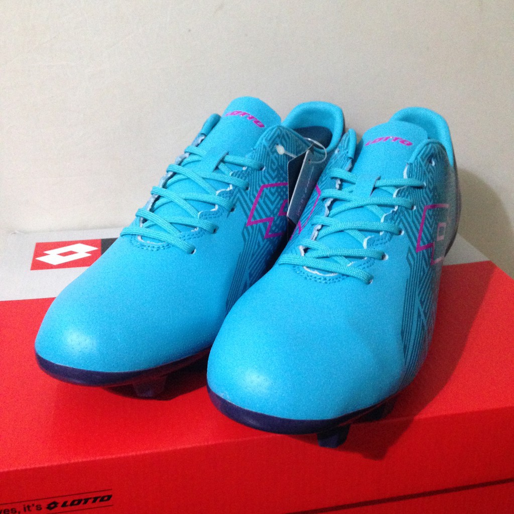 Promo Terbaru Sale Sepatu Bola Lotto Blade FG Scuba Blue L01010013 Original BNIB
