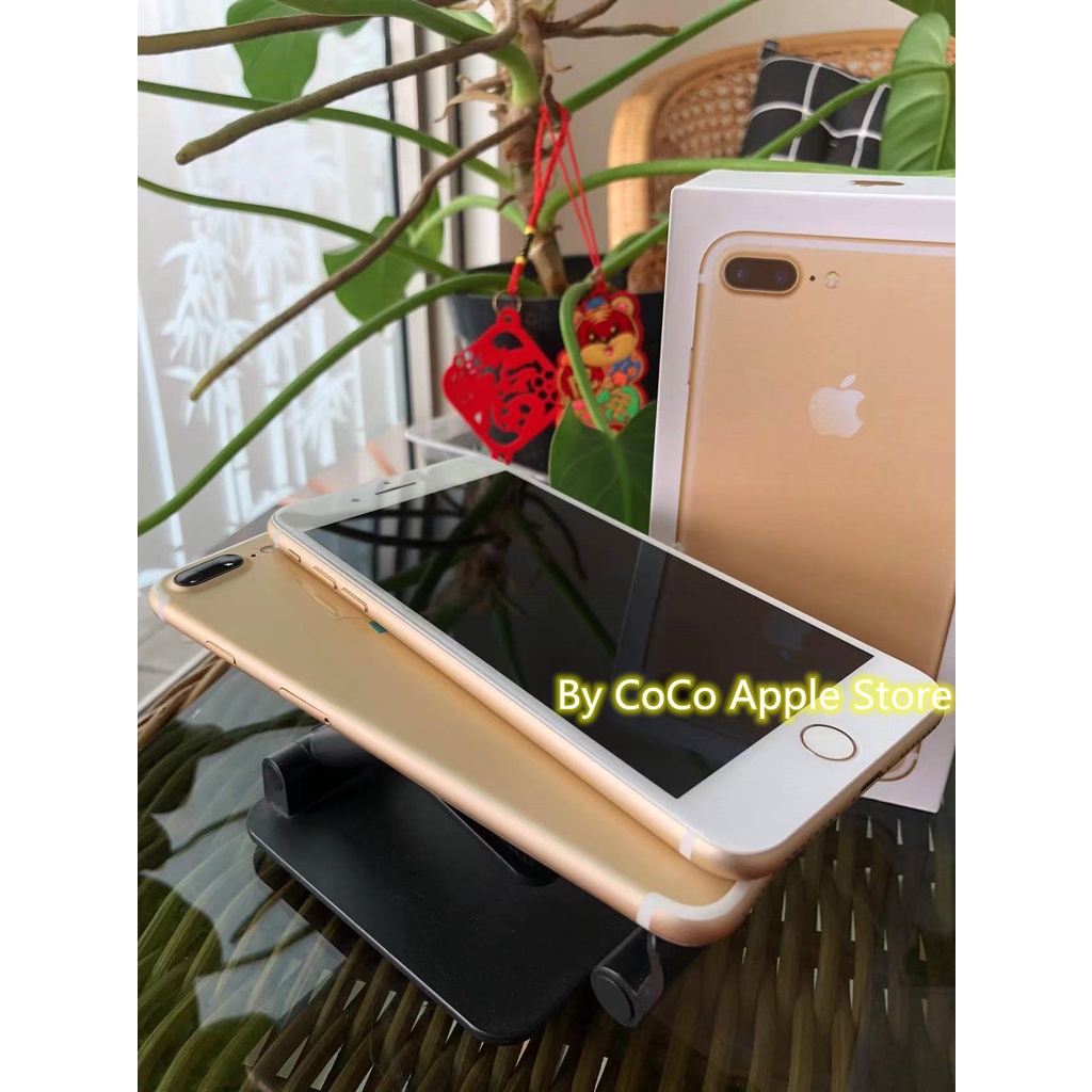 iPhone7Plus 128GB All Sim Silent Fullset Original Second Like New Mulus100%  3utools All Green (Garansi 1 Tahun)