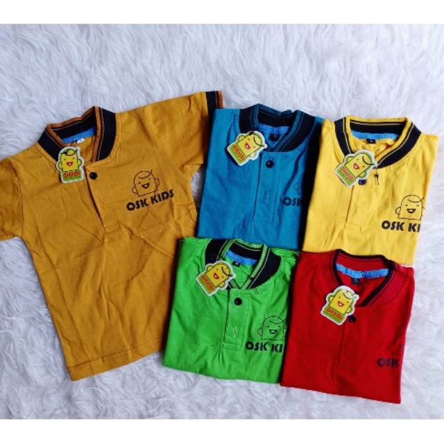  KAOS  POLO  ANAK  1 7thn Shopee Indonesia