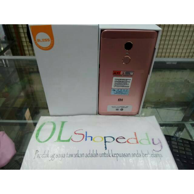 Hp Xiaomi Redmi Note 4X Rose Gold ROM Global MIUI8 (RAM 4GB+ROM 64GB)