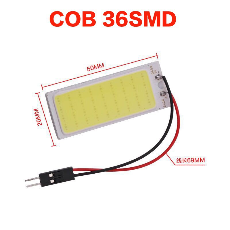 Cob indoor light Festoon T10 W5W BA9S Car lighting