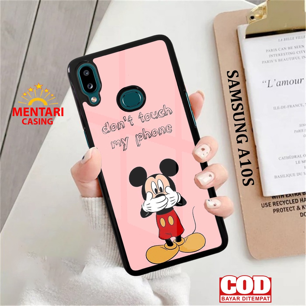 Case SAMSUNG A10S CASING SAMSUNG A10S [ MICKEY ] Mentari casing case hp kondom hp case custom case c
