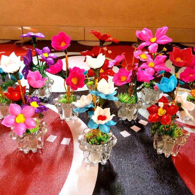 Bunga Plastik Minimalis Murah Meriah