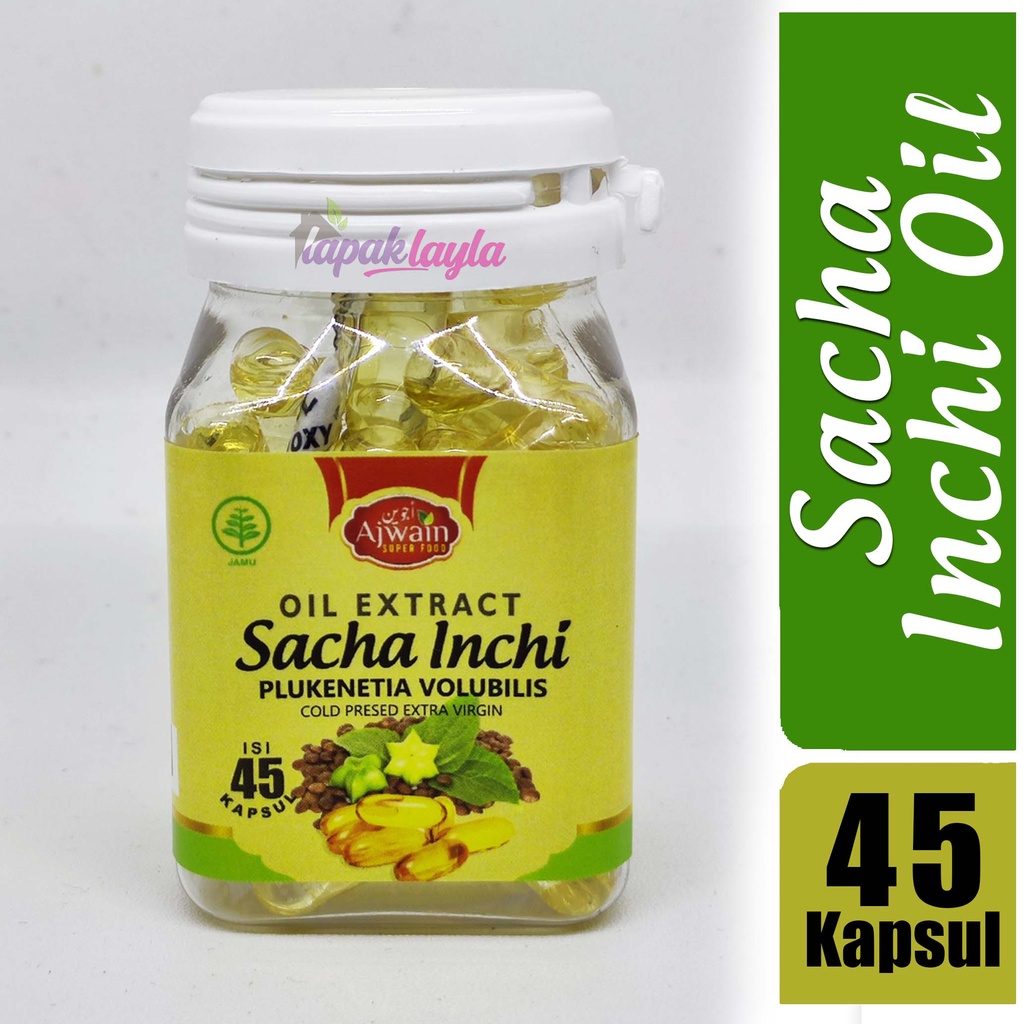 Sacha Inchi Oil 45 Kapsul AJWAIN