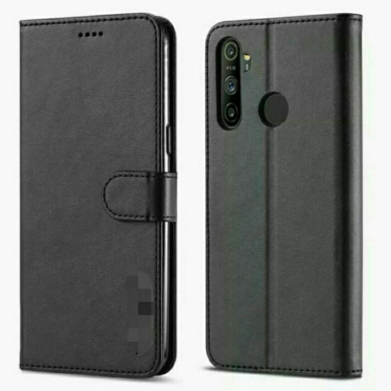 Realme 5 Pro Case Flip Cover Case Leather Wallet Sarung Realme 5 Pro