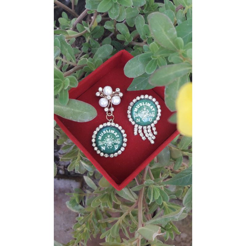 Bros dada bros juntai logo Muslimat NU full diamond blink blink handamde