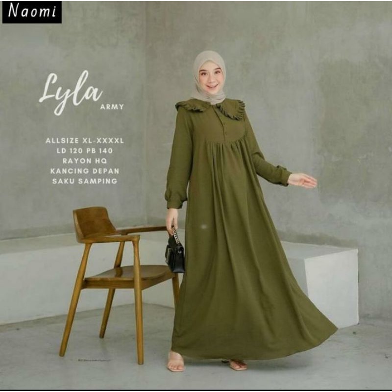 Lyla Maxi Dress / Gamis Murah