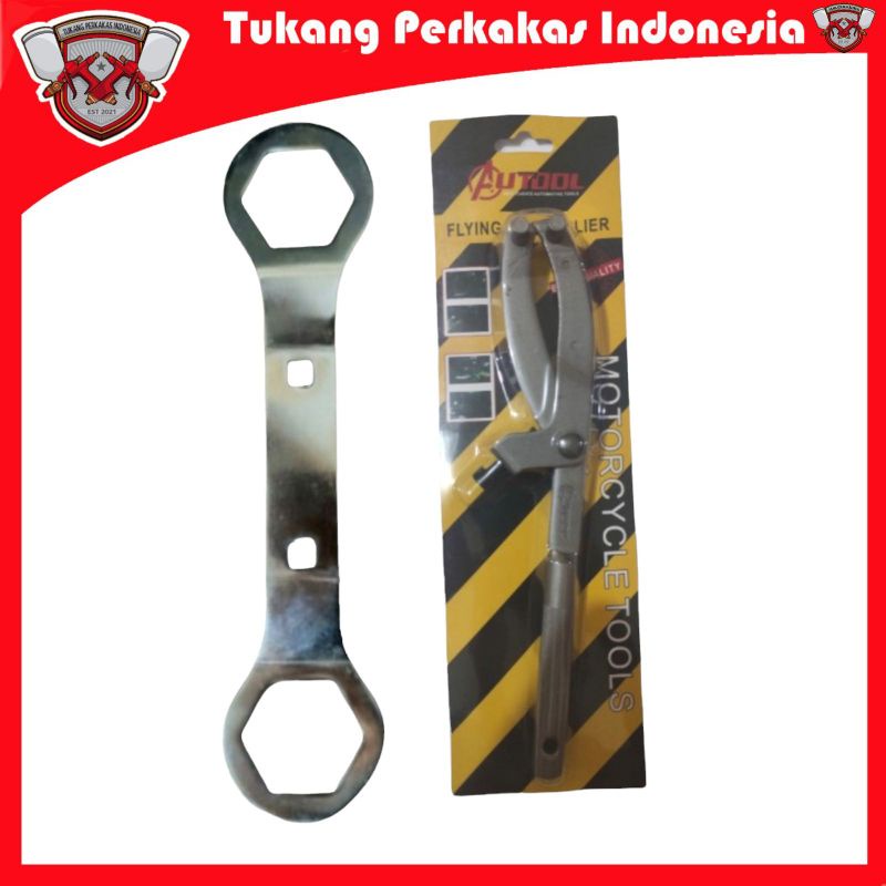 PAKET SET PROMO TREKER CVT &amp; KUNCI TAHANAN KOPLING 39×41 MOTOR MATIC