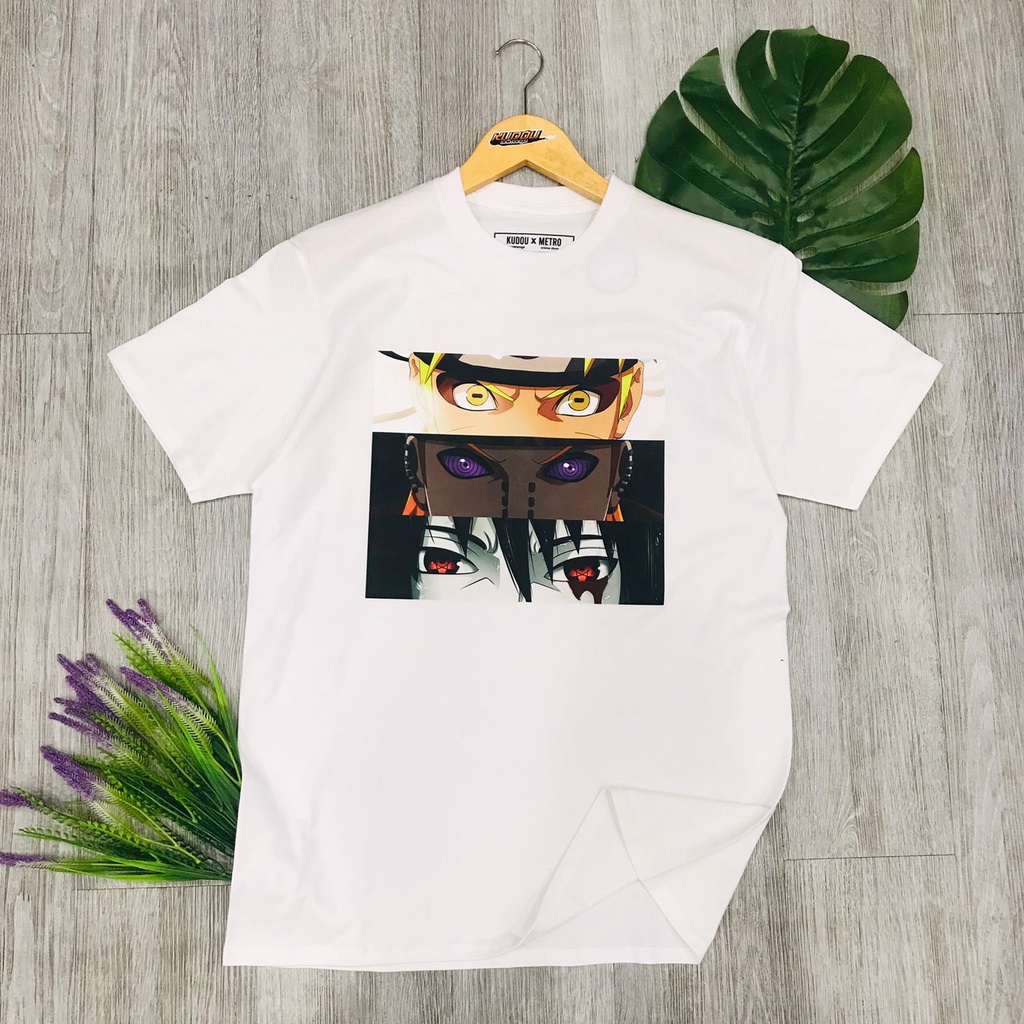 Tshirt streetwear Naruto Pain Itachi Eyes Anime Manga Unisex