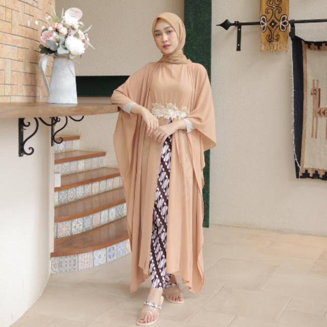 AIIRI/OUTER BUNGA /kebaya outer /  kebaya outer set modern / kebaya outer brukat / kebaya outer bung