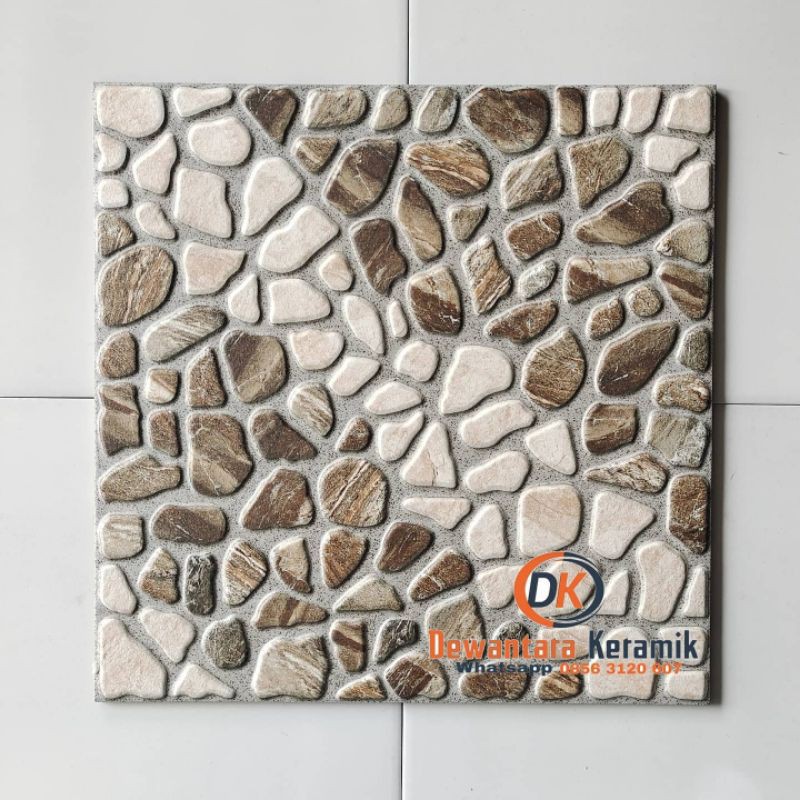 Keramik Lantai Kasar 50x50 Uno Vermon BN Pare Kediri