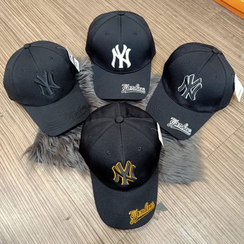 Topi Baseball NY Yankees Black Topi Premium Quality