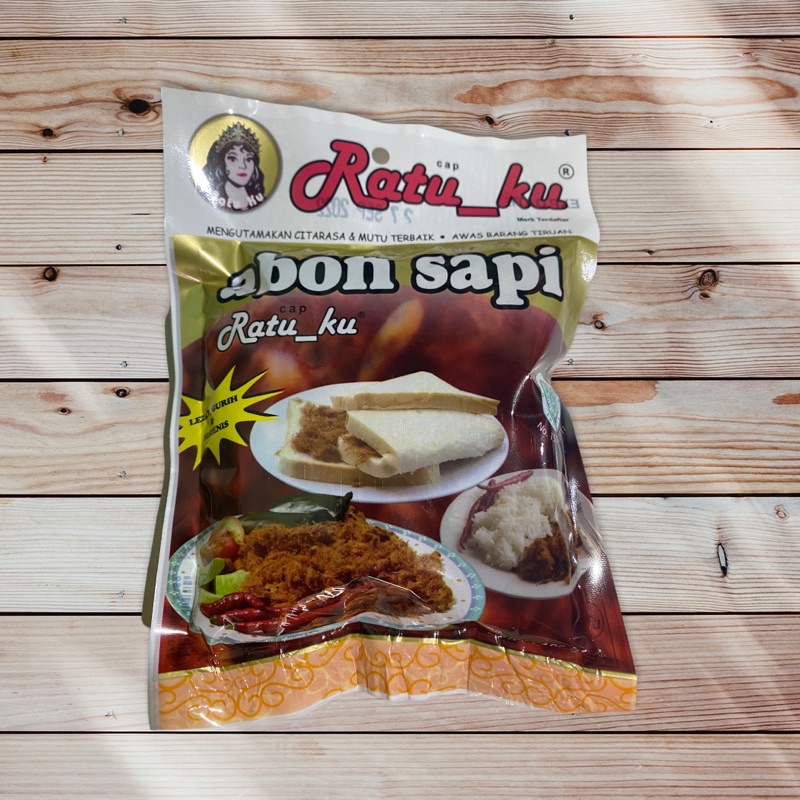 

Abon Sapi ratu_ku 100gram