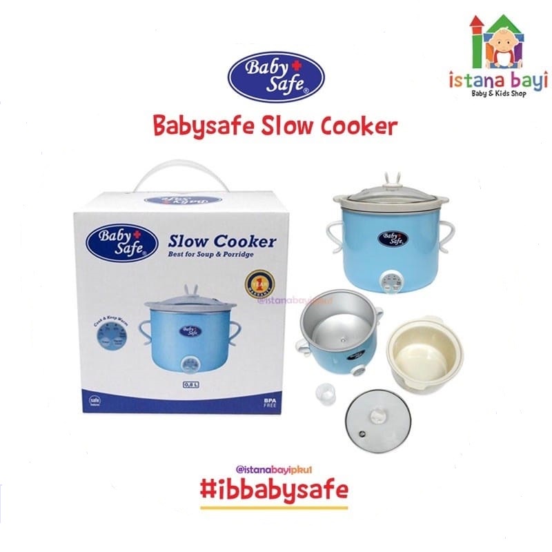 Baby Safe Slow cooker Lb 007 - Alat masak Mpasi